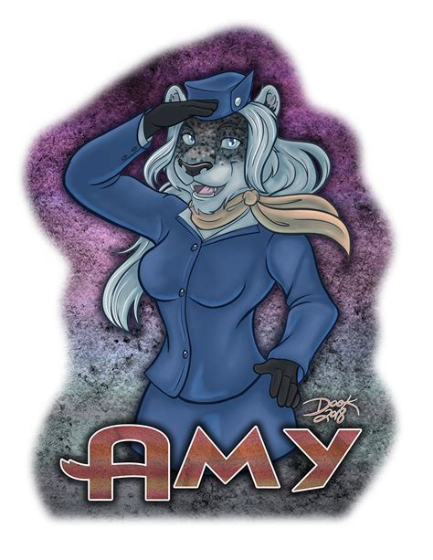 A badge is valid only for the person to whom it was issued and may not be shared under any circumstance. MFF - Amy Badge — Weasyl