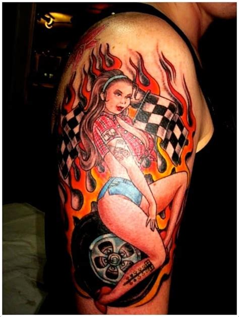 Images of pin up girls have always had a solid place among the top choices for tattoos, particularly for men. Pin Up Girl Tattoos for Men - Ideas and Inspiration for Guys