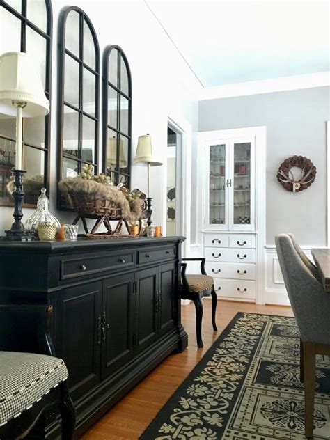 Find the best mirrored buffets & sideboards for your home in 2021 with the carefully curated selection available to shop at houzz. meme-hill-beautiful-dining-rooms-black-buffet-server ...