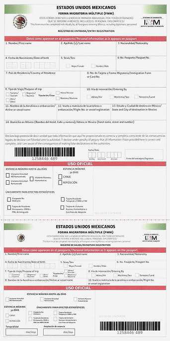 Maybe you would like to learn more about one of these? Mexico FMM Tourist Permit FAQs