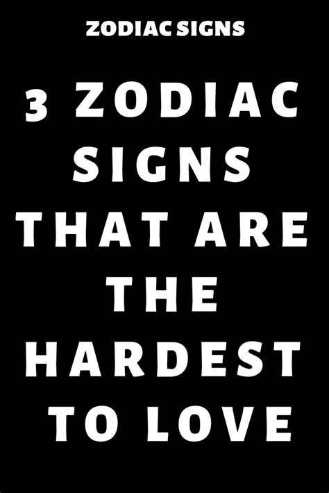 Passionate, independent, and unafraid to blaze their own trail no matter what others think, scorpio signs make a statement wherever they go. 3 zodiac signs that are the hardest to love | Hard to love ...