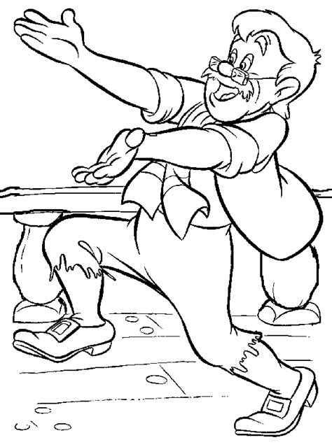 You can choose other coloring pages for kids from pinocchio coloring pages. Geppetto Happy Coloring Pages For Kids #eXY : Printable ...