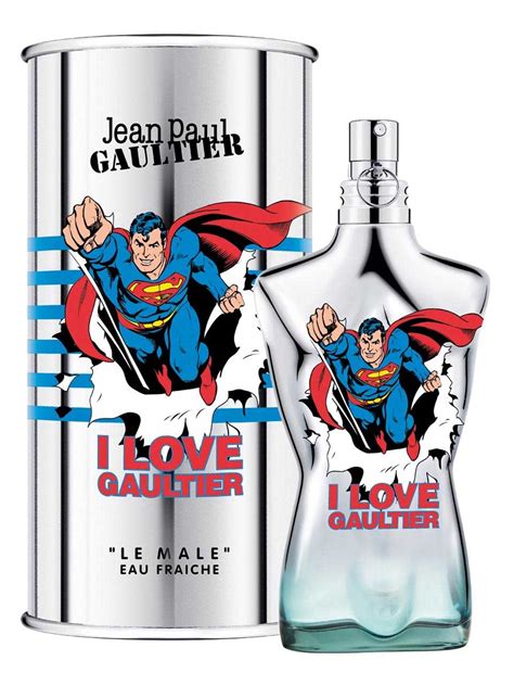 Traditional and bold, fresh and mild, strong and sensual, in one word: Le Male Superman Eau Fraiche Jean Paul Gaultier cologne ...