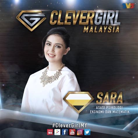 Sara amelia bernard (born 18 august 1992) is a malaysian model and actress. Peserta Clever Girl Malaysia Musim 2 (2017) | MyInfotaip