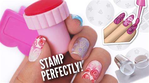 These nails are the cutest! DIY: How to use Nail art Stamper Perfectly?