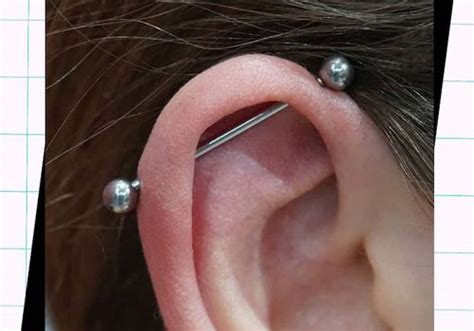 Get in good with the piercer. Industrial Bar Piercing: The Complete Guide