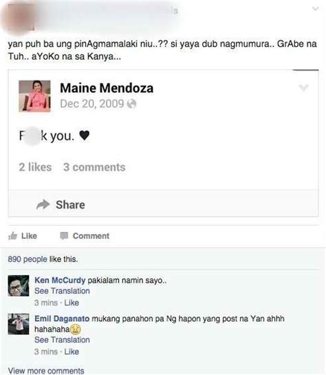 Check out some fun facts you probably didnt know about eat bulagas yaya dub, maine mendoza. OMG Yaya Dub's Old Facebook Post Goes Viral, See The Fans React!