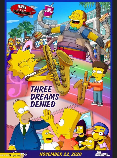 Submitted 1 month ago by perspectiveeither211. Three Dreams Denied (QABF02) | Staffel 32 | Die Simpsons