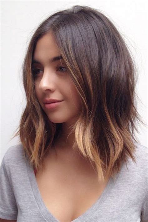 Adding layers to a bob creates even more selections and for extra style, curls and waves can be added to create romantic, party ready hairstyles. 21+ Cute Shoulder Length Haircuts for Women | Hair styles ...