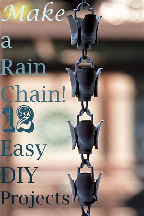 Version 2 with copper leaves added! DIY Rain Chains + What is a rain chain, anyway?