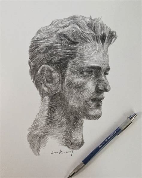 Awesome pencil drawing by lee.k.illust - how to draw