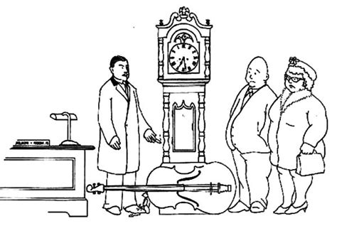 Maybe you would like to learn more about one of these? Grandfather Clock Coloring Page at GetColorings.com | Free ...