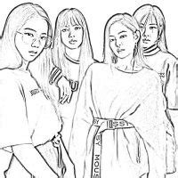 Imagini pentru desene de colorat cu creionul cu fete drawings of friends bff drawings cool easy drawings. Desene cu Blackpink de colorat, imagini și planșe de ...