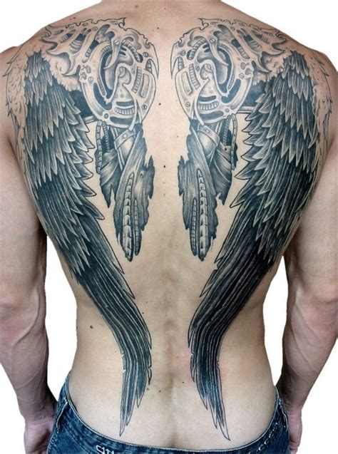 37 black angel wings tattoo. 55+ Ingenious Angel Wings Tattoo Designs for Men & Women