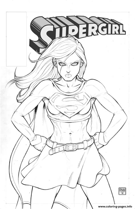 11 extraordinary coloring book pdf for adults; Supergirl Official coloring pages | Superhero coloring ...