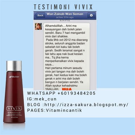 4.3 out of 5 stars 16 ratings. !Cherry blossom!: Testimoni vivix shaklee yang anda ...