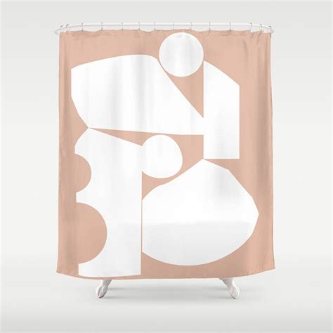 Design your everyday with inside shower curtains you'll love to show off in your bathroom. Shape study #16 - Inside Out Collection Shower Curtain by ...