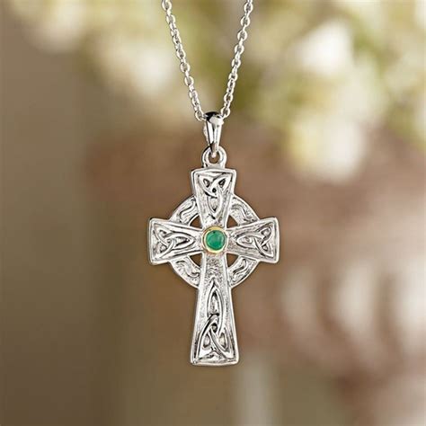 Apr 26, 2021 · the celtic cross is like a traditional cross but with a ring around the intersection of the stem and arms. Celtic Cross Emerald Necklace, 2020