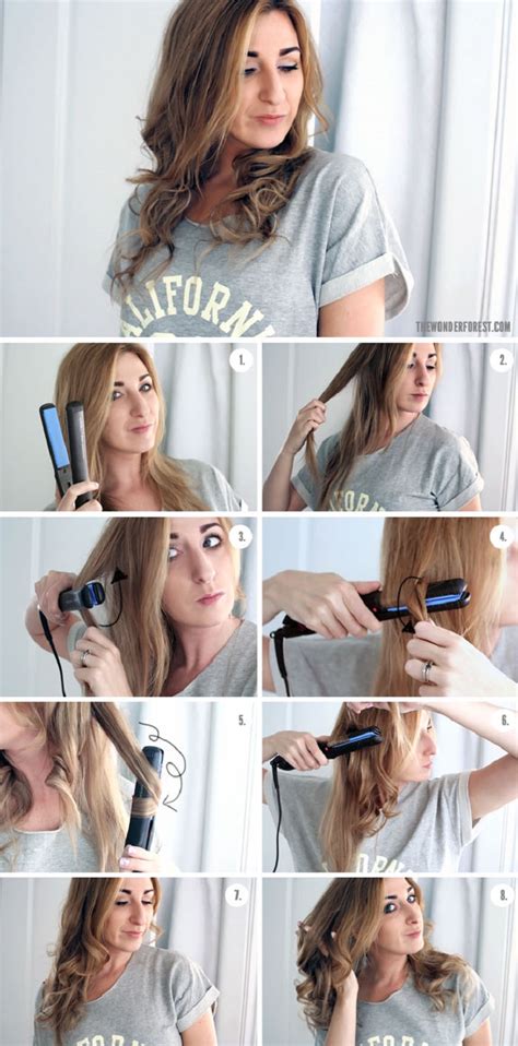 We asked kardashian family hair stylist andrew fitzimons how to curl hair easily without heat. Top 10 Best Tutorials on How to Curl Your Hair With Flat Iron