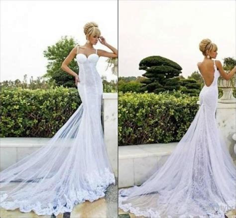 You can send us your detail size: Backless Beach Wedding Dress