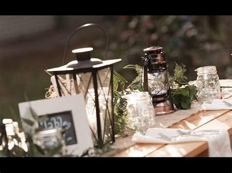 For a rusting barn wedding venue in wisconsin, apple holler is perfect. Rustic Barn Wedding Centerpieces - YouTube