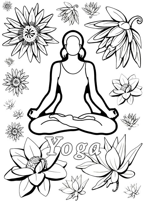 Peace love yoga coloring pages printable, yoga coloring sheet, coloring book for adults printable, digital download, yoga gift, yoga party desertnaturalsdesign 5 out of 5 stars (5) $ 2.47. Keep calm and do Yoga ! - Zen and Anti stress Coloring ...