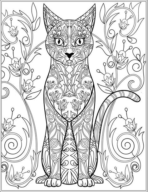 Kitten coloring pages new kitten coloring sheets coloring pages from coloring pages kittens coloring pages hard amazing advantages animal printables luxury from coloring pages kittens. Cat Stress Relieving Designs & Patterns Adult by ...