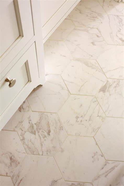 This digital photography of white hexagon bathroom floor tile ideas has dimension 1080 x 1080 pixels. 32 white hexagon bathroom tile ideas and pictures 2020