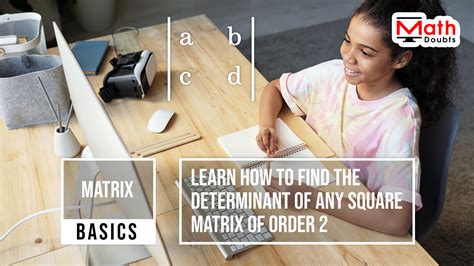 For matrices there is no such thing as division, you can multiply but can't divide. Determinant of a 2x2 matrix