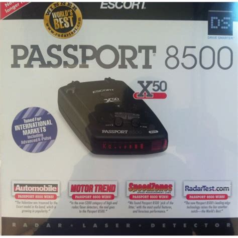 Comes with radar detector, car adapter, mount, case. FS: (For Sale) Escort Passport 8500 X50 Radar/Laser ...