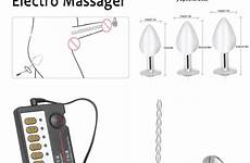 prostate massager vibrator pulse gays masturbator urethral plug vibrators