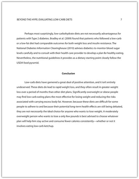 Apa (american psychological association) documentation is used in scientific research papers and is most commonly used to cite sources within the social sciences. 005 Research Paper How To Write Conclusion Paragraph For ...