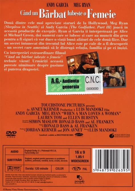 Luis mandoki's movies page 1. Cand un barbat iubeste o femeie / When a Man Loves a Woman ...