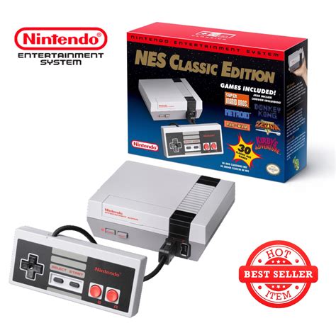 Nintendo entertainment system incluye un cable hdmi, un cable usb para recarga y un mando de nintendo classic mini: Nintendo NES Classic Edition - Mini Console with 30 Games ...