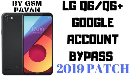 Maybe you would like to learn more about one of these? Lg Q6/Q6 Plus Frp Unlock Bypass Google Account Lock ...