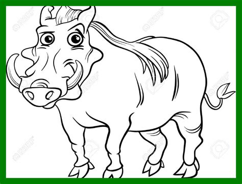 Then get ready to break out the crayons and colored pencils. Warthog Coloring Page at GetDrawings | Free download