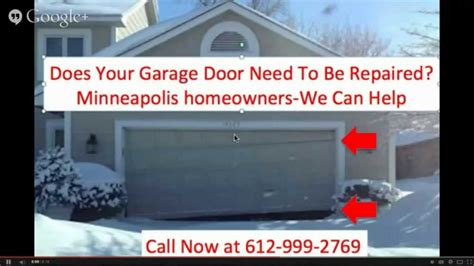 As you probably know, snow and cold weather can have a big impact on the things we use every day. Garage Door Repair | Minneapolis MN | 612 999 2769 ...