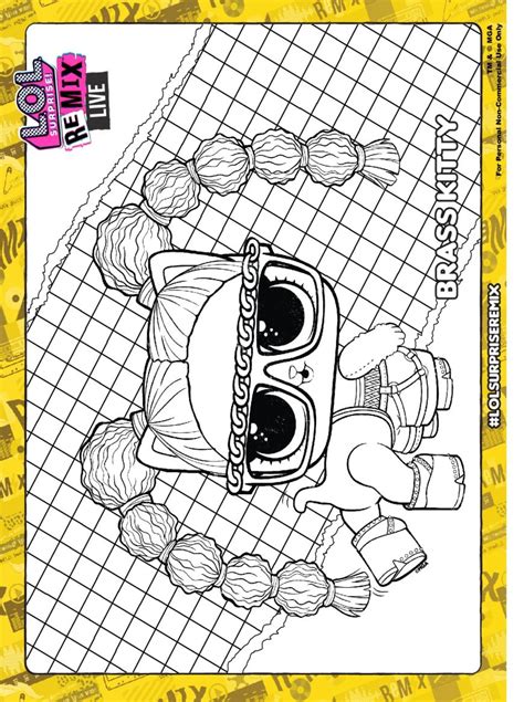 Lol older sister wishes you a merry christmas. Lol Remix Coloring Pages | Coloring Page Blog