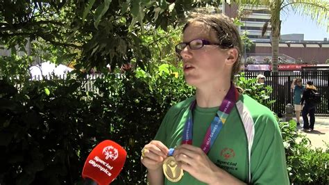 Olympians have been a source of inspiration and motivation during these tough times with their energy and positivity: Special Olympics World Games Day 4 - YouTube