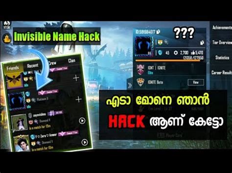 If you are you looking for legit tencent gaming buddy emulator cheat or simple pubg mobile emulator hack then stay right there as we got them both. Pubg Invisible Name Hack എങ്ങനെ ഇങ്ങനെ പേര് മാറ്റം ...