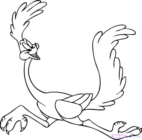 < back to colouring pages index. Road Runner Cartoon Coloring Pages at GetDrawings | Free ...
