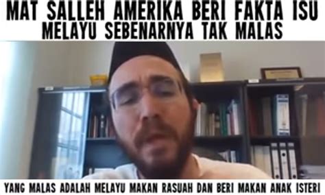 Apakah tisis utama yang diutarakan oleh prof. Mat salih jawab isu Melayu malas kembali tular