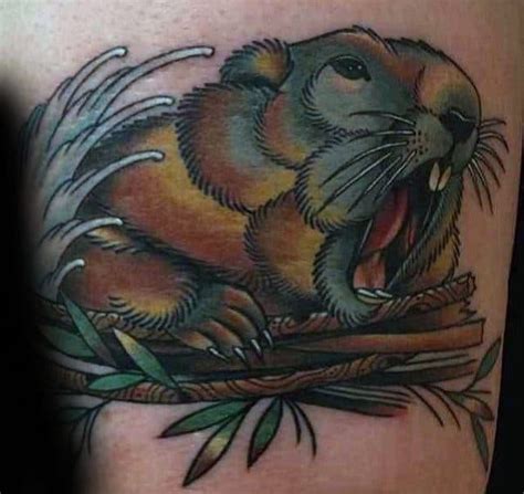 We provide thousands of designs to choose from. 40 Beaver Tattoo Designs For Men - Semi Aquatic Rodent Ink ...