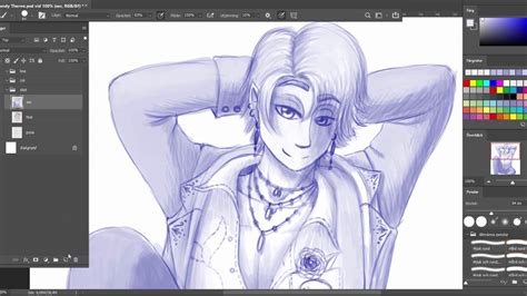 Brewster an elf from veyawin who wanted to be a. How I draw: Dandy Thorne from Evertree Inn - YouTube