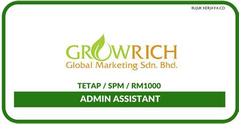 Jawatan kosong terkini & temuduga terbuka 2021 #jawatankosong #kerjakosong #vacancy #temuduga #career #job #jawatan #interview #recruitment #resume #carikerja | twuko. Jawatan Kosong Terkini Growrich Global Marketing ...