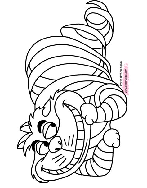 Then this is one of the cutest coloring pages of cats for her. Alice in Wonderland Coloring Pages 3 | Disney Coloring Book