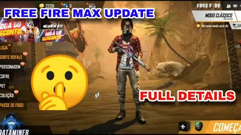 To be the last survivor is the only goal. Free Fire Max Launch Date 🤫 reveal ।। Free Fire Max Full ...