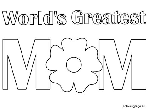 Our visitors downloaded it hundreds times from march 21, 2016. world's greatest mom coloring-page | Mom coloring pages ...