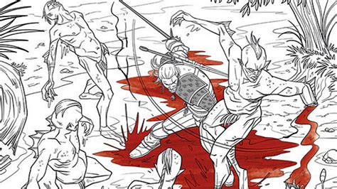 The witcher adult coloring book. Blood and Lines: The Witcher 3 is getting an adult ...