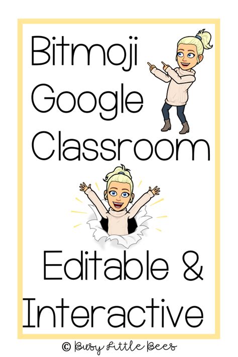 To create a bitmoji classroom, you need to use google slides or powerpoint. Bitmoji Classroom - Editable and Interactive Slides! in ...